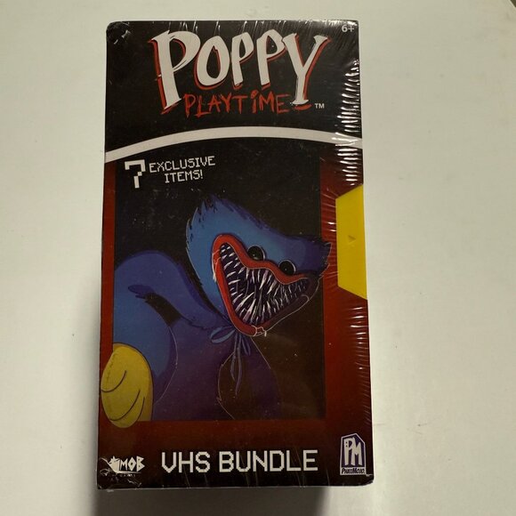 PhatMojo Poppy Playtime VHS Bundle Action Figure Playset - Picture 1 of 12